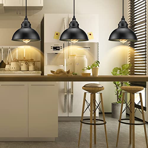 Plug in Pendant Light, 15FT Hanging Lights with Plug in Cord