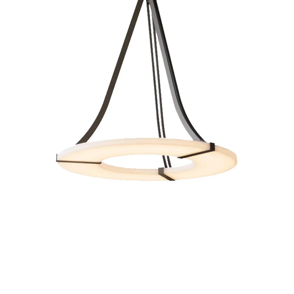 Alabaster Luxembourg Halo Chandelier – Alabaster detail 15