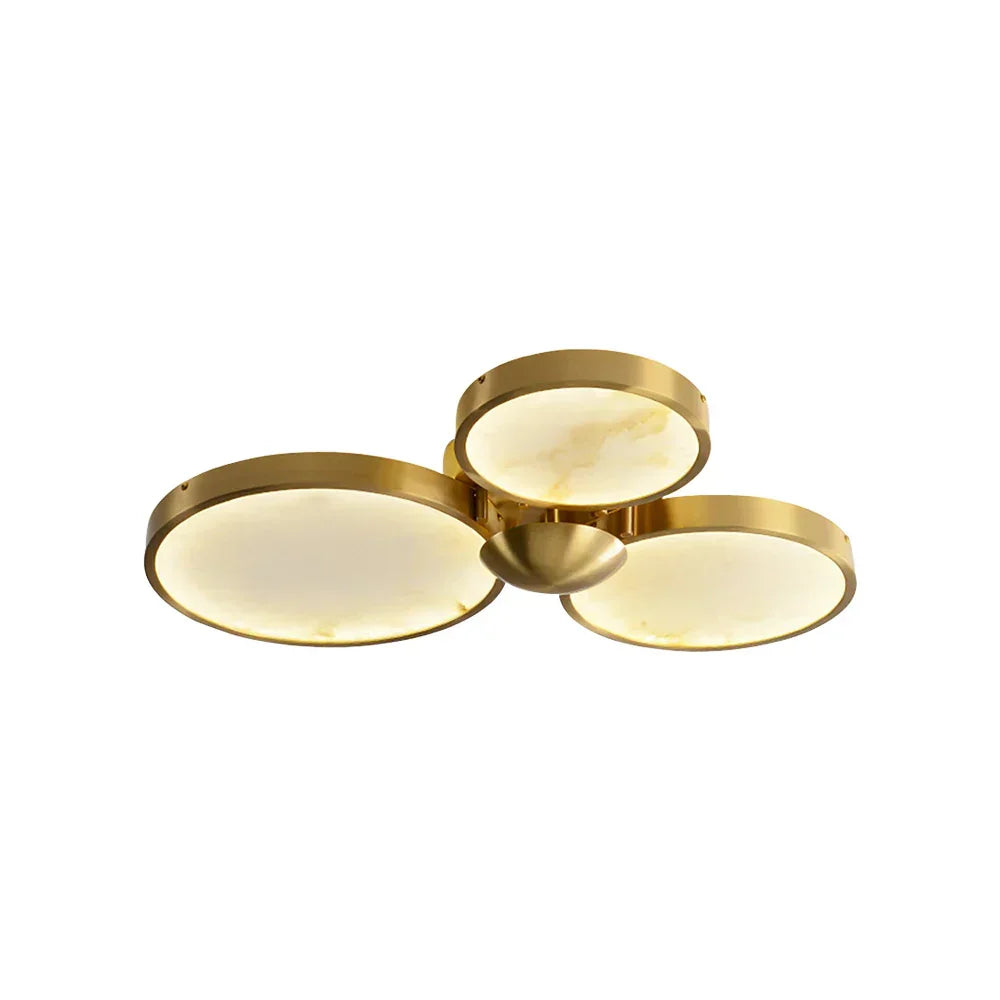 Alabaster Modern Disc Ceiling Light – Alabaster detail 13