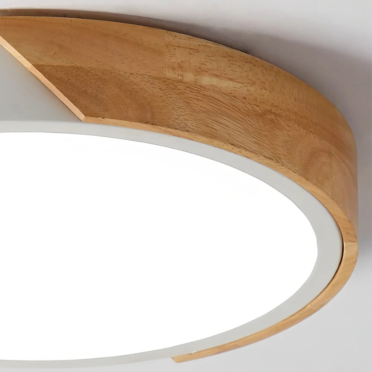 Minimalist Wood Ceiling Light for Bedroom – Wood detail 31