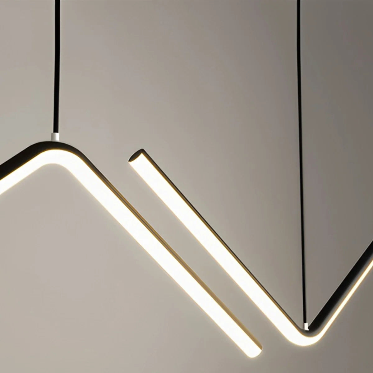 Serena Z-Shaped Pendant Light for Dining Room – detail 17
