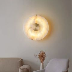 Artistic Alabaster Wall Lamp