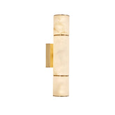 Creative Alabaster Cylindrical Wall Lamp
