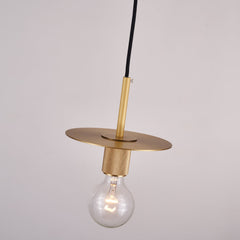 Gleam Brass Pendant Light