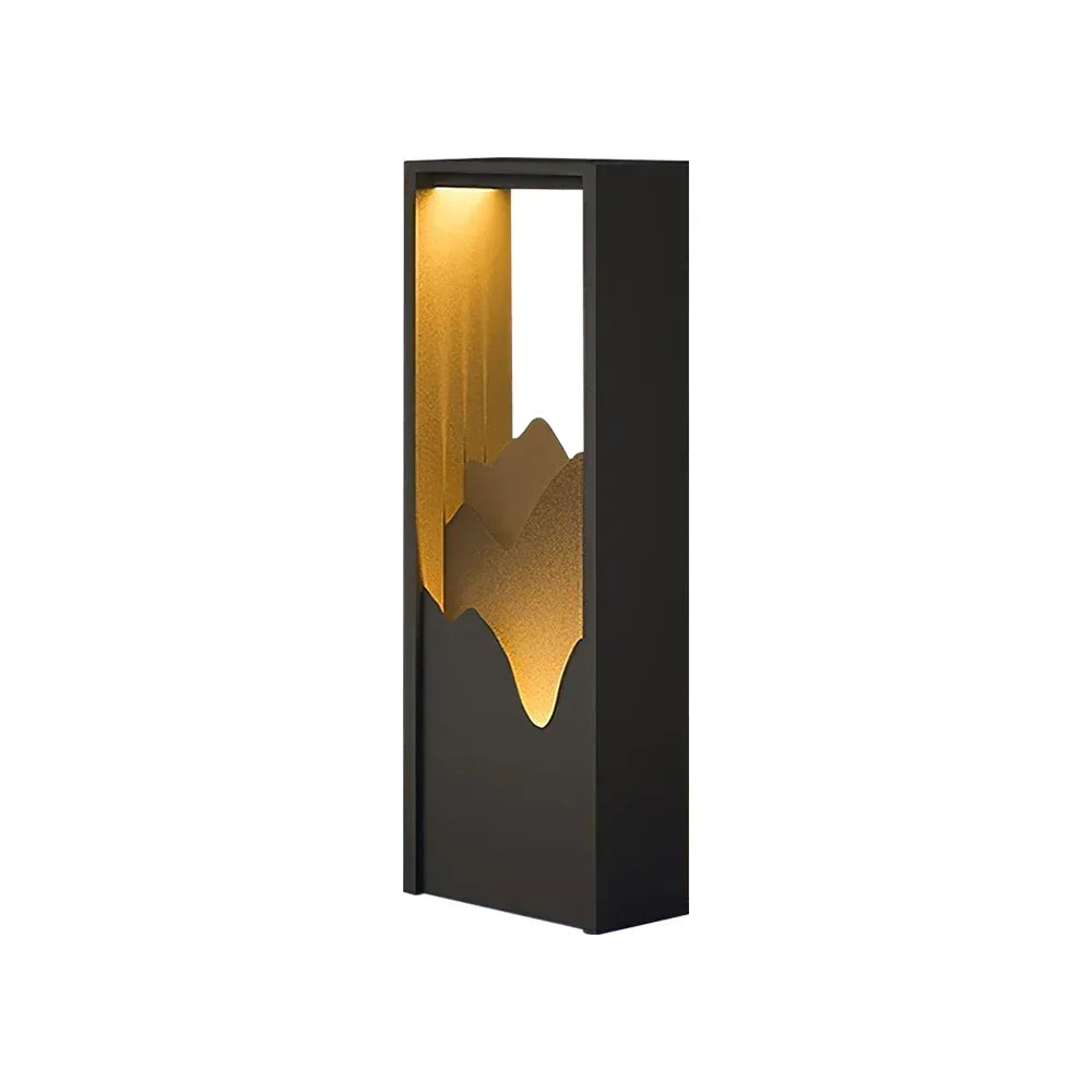 Linkmoon Garden Black Outdoor Steel Light – Steel detail 20
