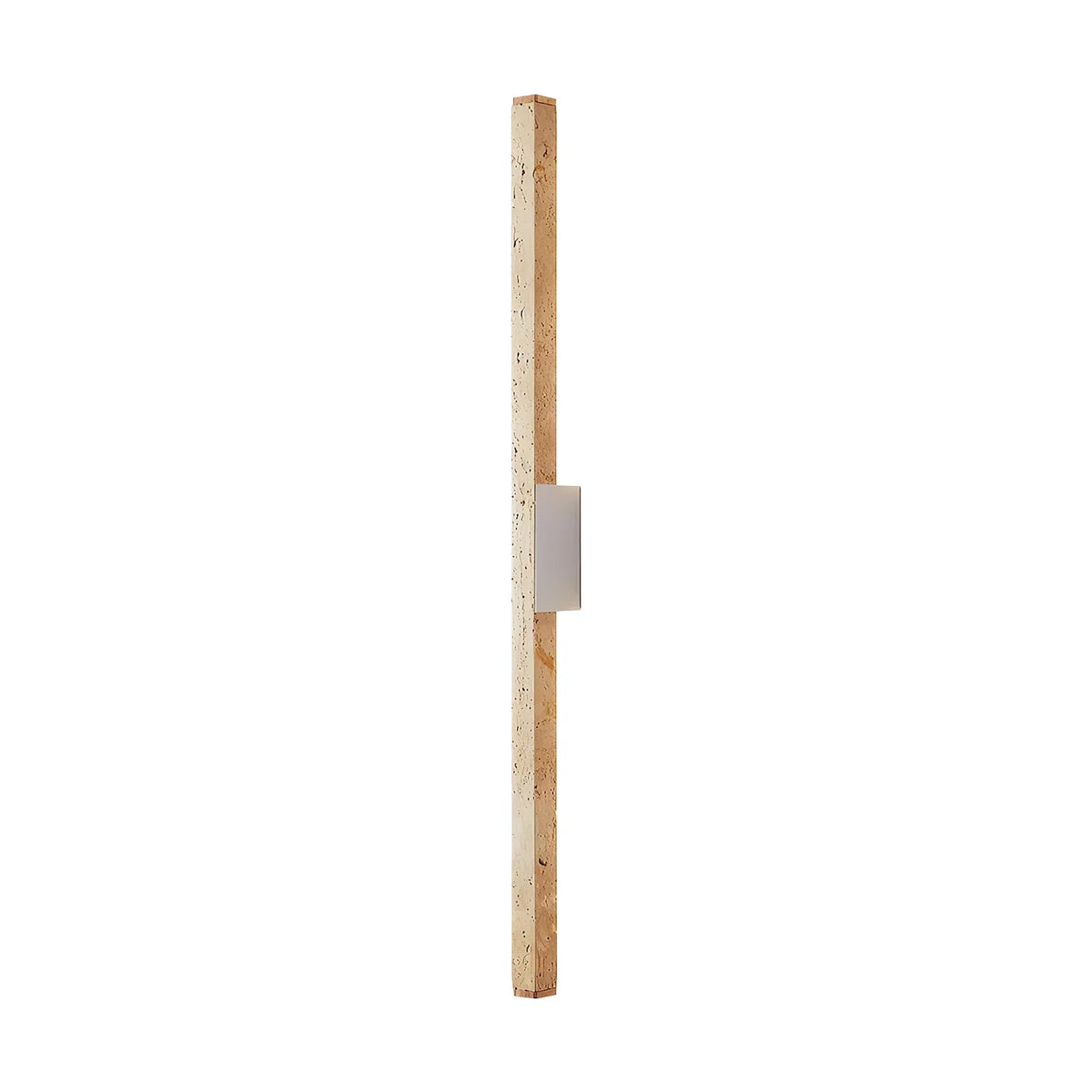 Long Strip Travertine Prometheus Wall Lamp – Travertine detail 15