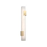 Luxury Rectangular Alabaster Wall Lamp