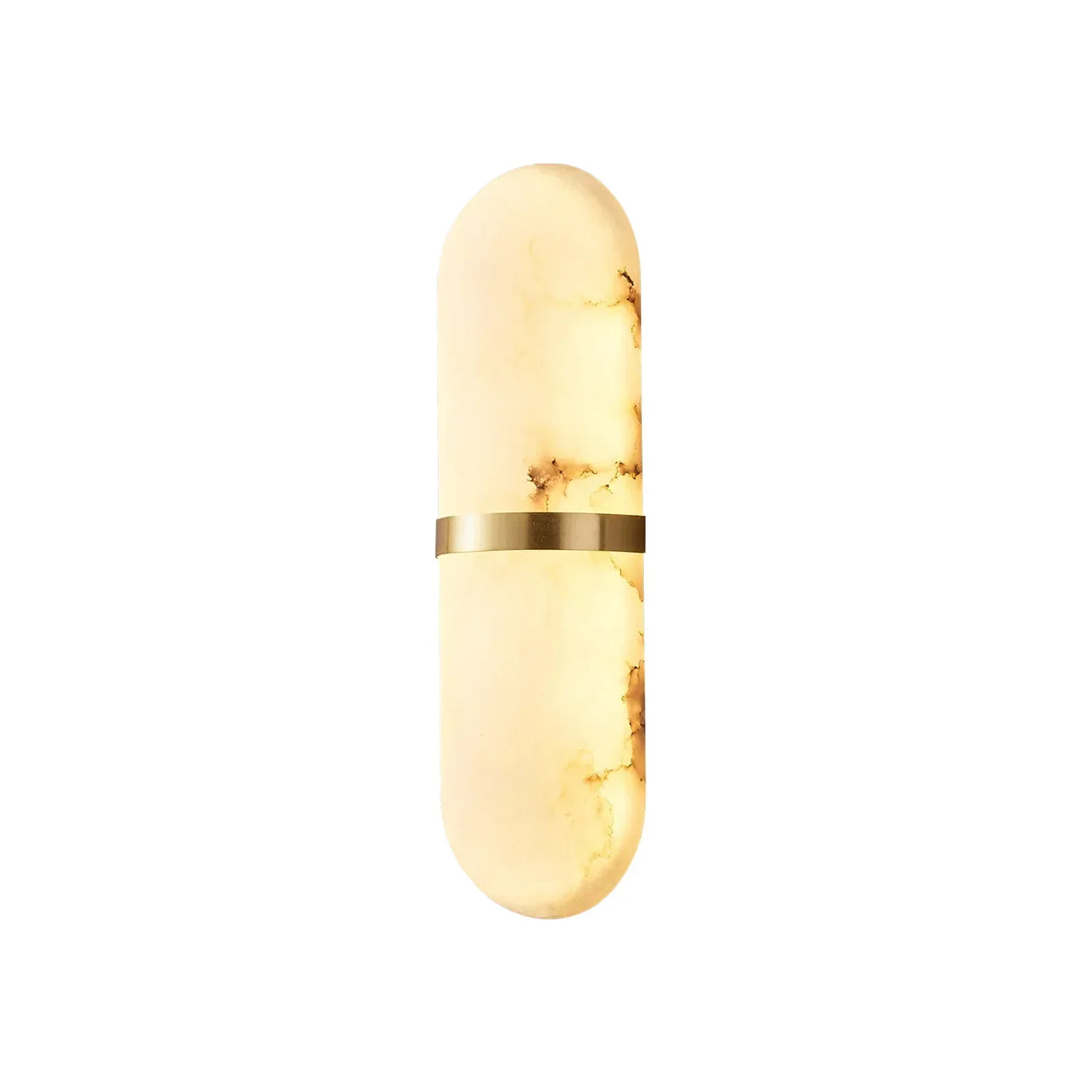 Oval Alabaster Semi-Circular Wall Lamp – Alabaster detail 43