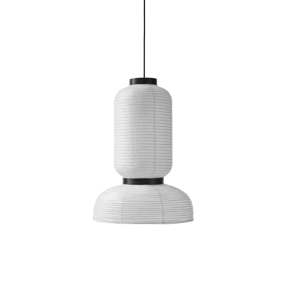 Rice Paper Lantern Oak Pendant Lamp – Oak detail 35
