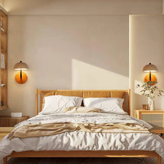 Reverse Travertine Wall Light