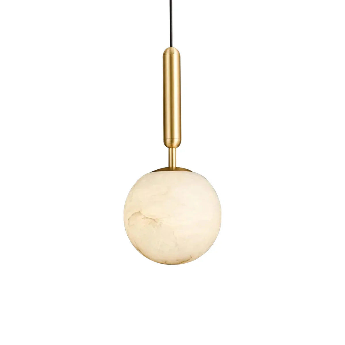 Round Bosso Alabaster Pendant Lamp – Alabaster detail 35