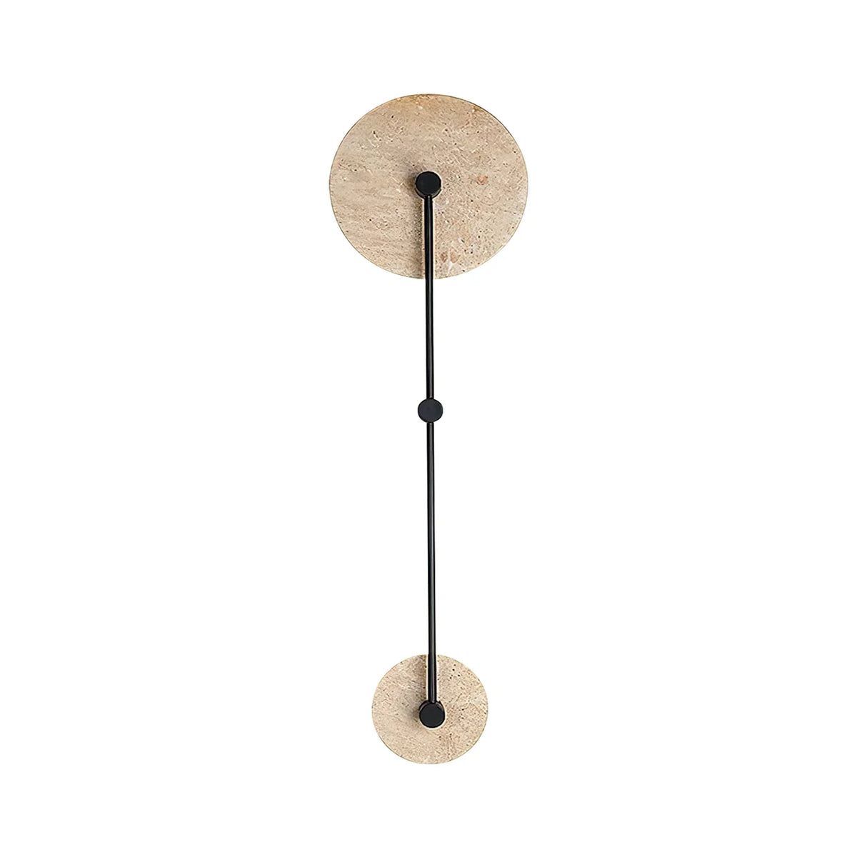 Round Mito Travertine Wall Lamp – Travertine detail 10