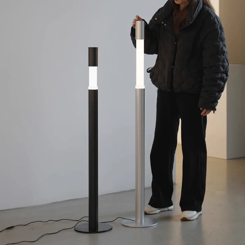 Nordic Minimalist Adjustable Touch Switch Slide Floor Lamp
