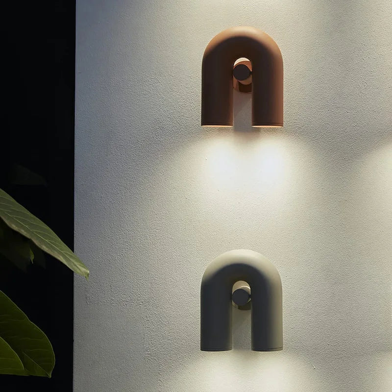 U-Shaped Rotatable LED Wall Light