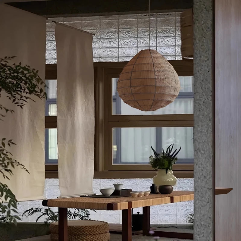 Japanese Wabi Sabi Homestay Restaurant Pot Pendant Lights