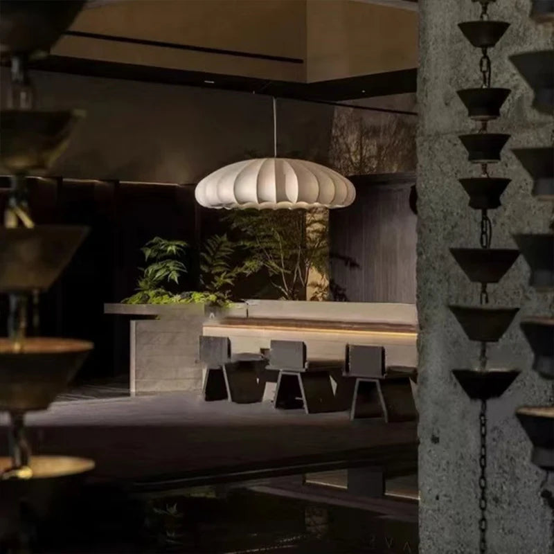 Nordic Bar LED Pendant Light Fabric E27