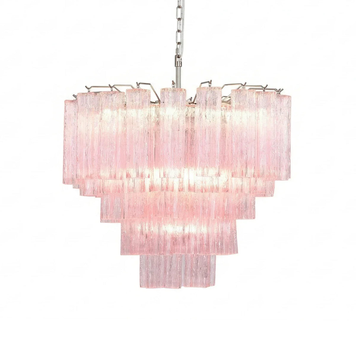 Addis Star-Shaped Glass Tubes Chandelier – Glass detail 99