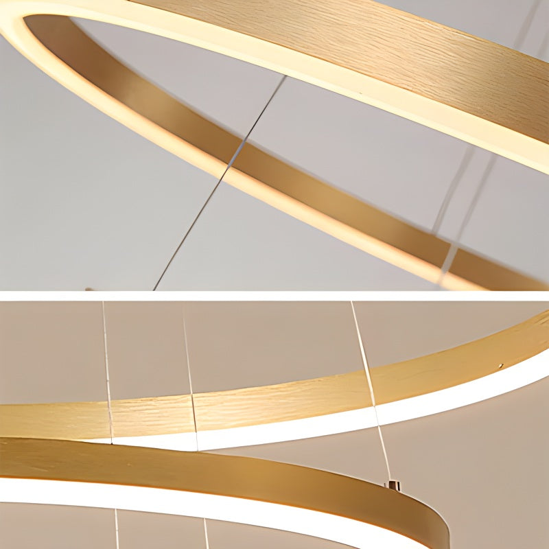 Tiered Ring Chandelier with Multi-Layer Rings – detail 58