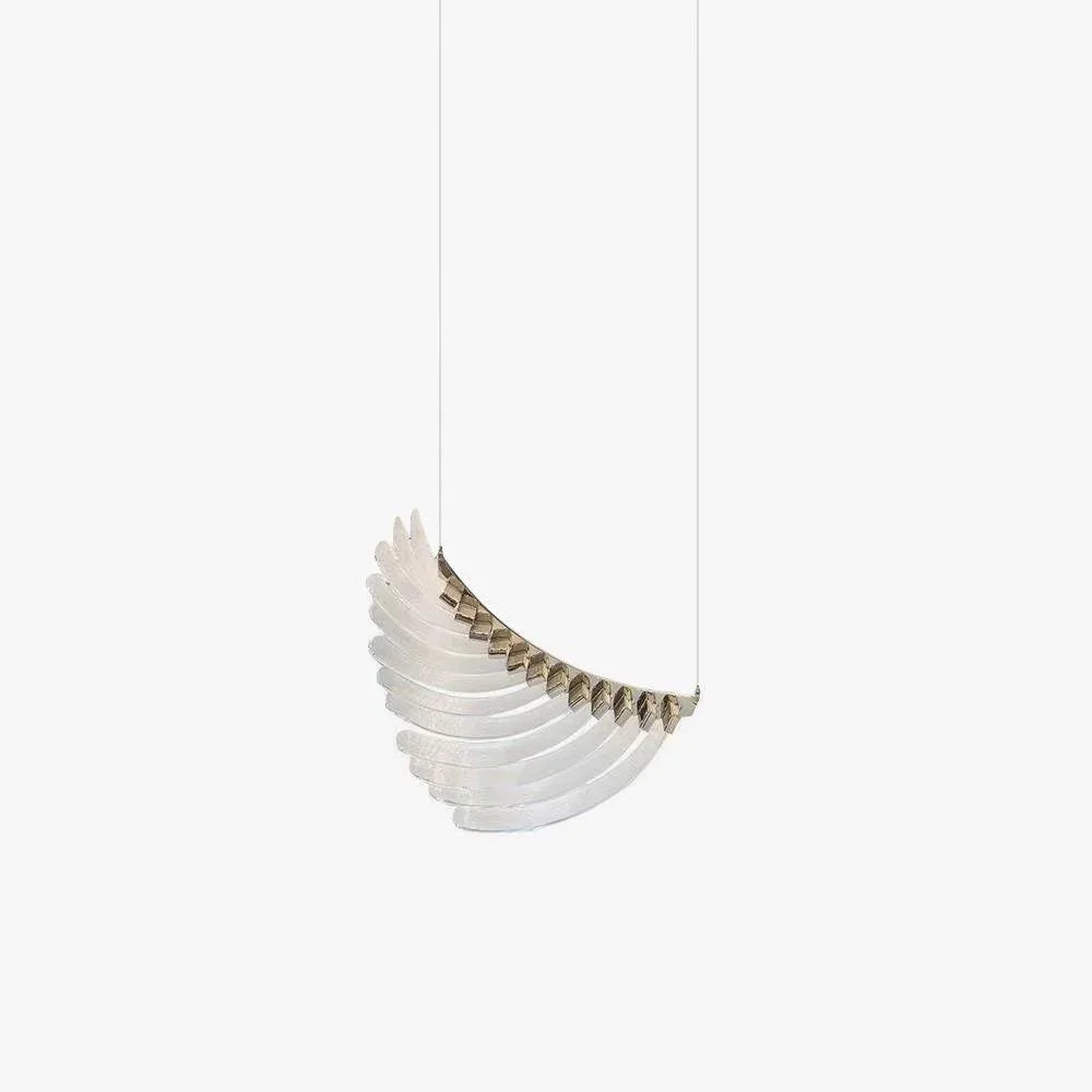 Tiered Palmette Steel Chandelier – Steel detail 26