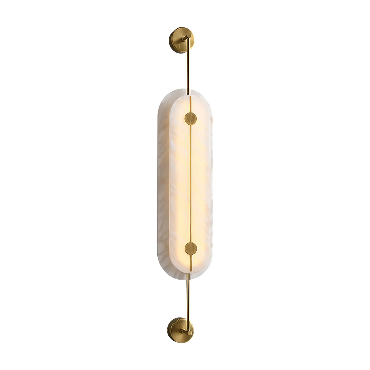 Alabaster Solvane Slender Oval Wall Sconce – Alabaster detail 30