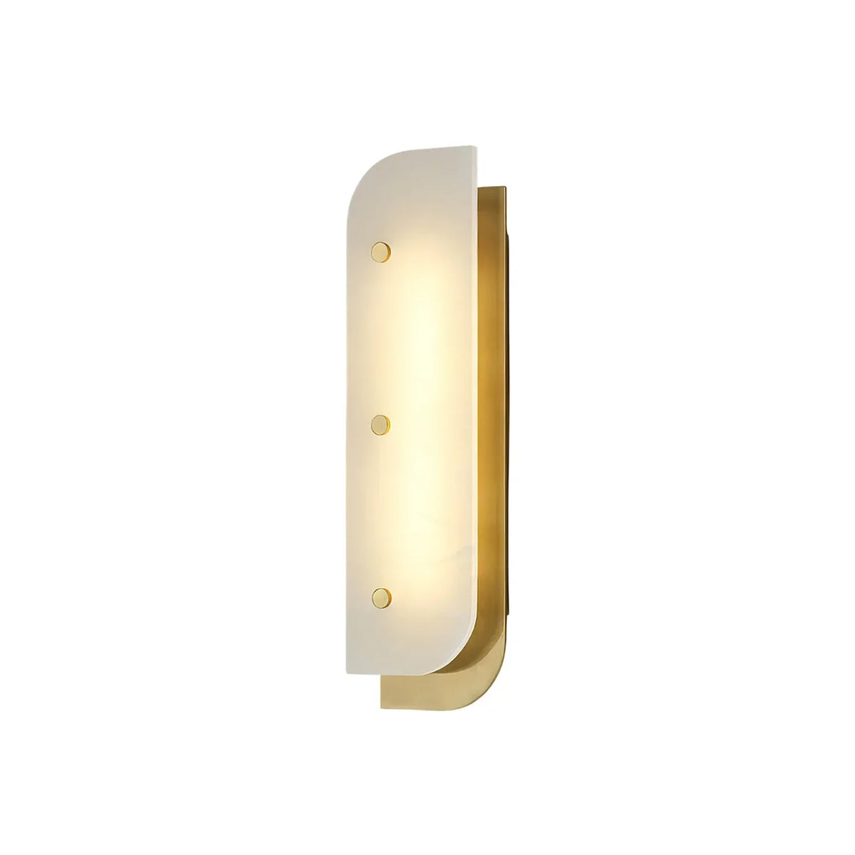 Asymmetrical Elaris Alabaster Wall Lamp – Alabaster detail 19