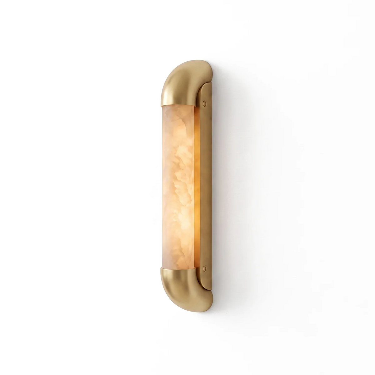 Aveline Bracketed Alabaster Wall Sconce – Alabaster detail 15