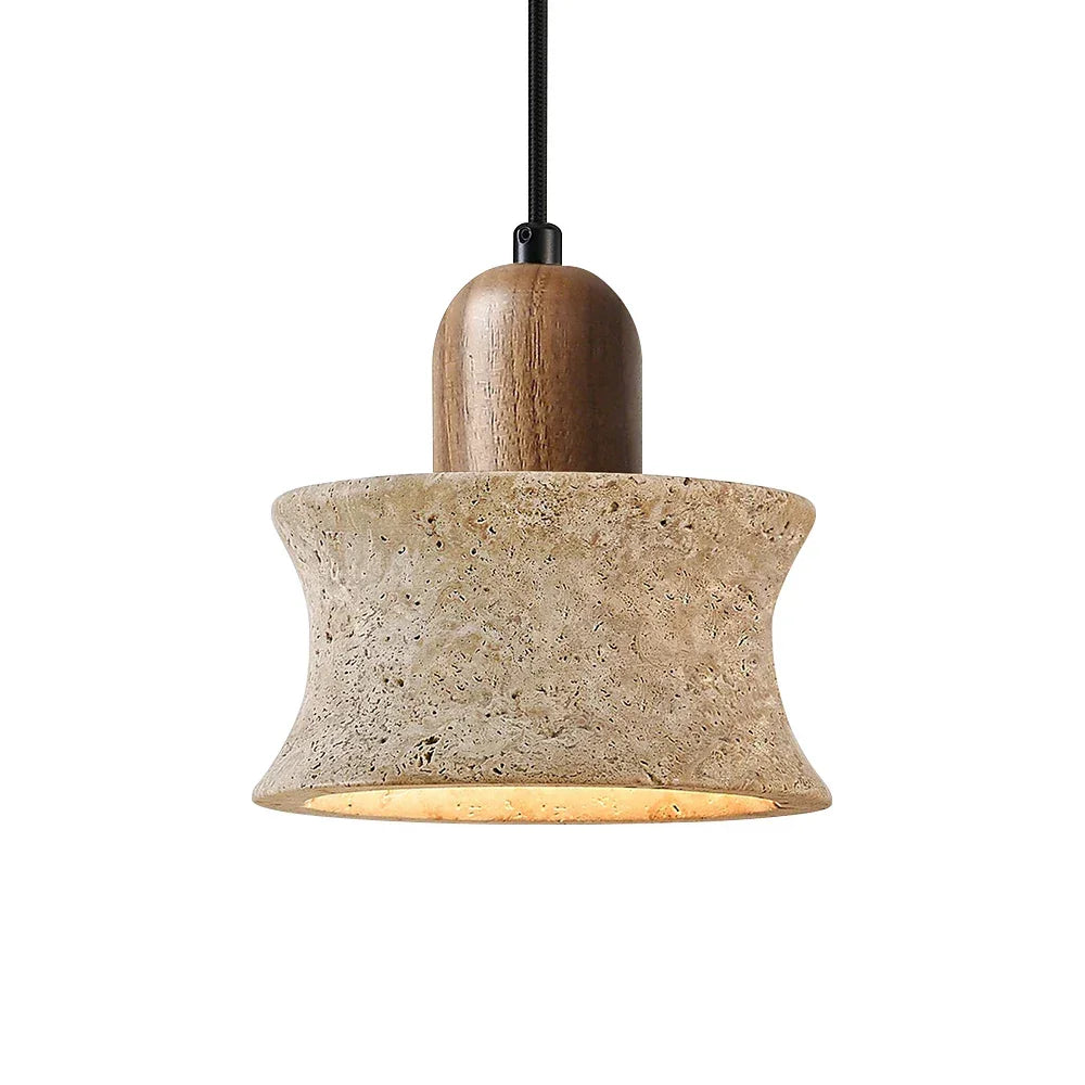 Calviero Travertine Pendant Light – Travertine detail 14