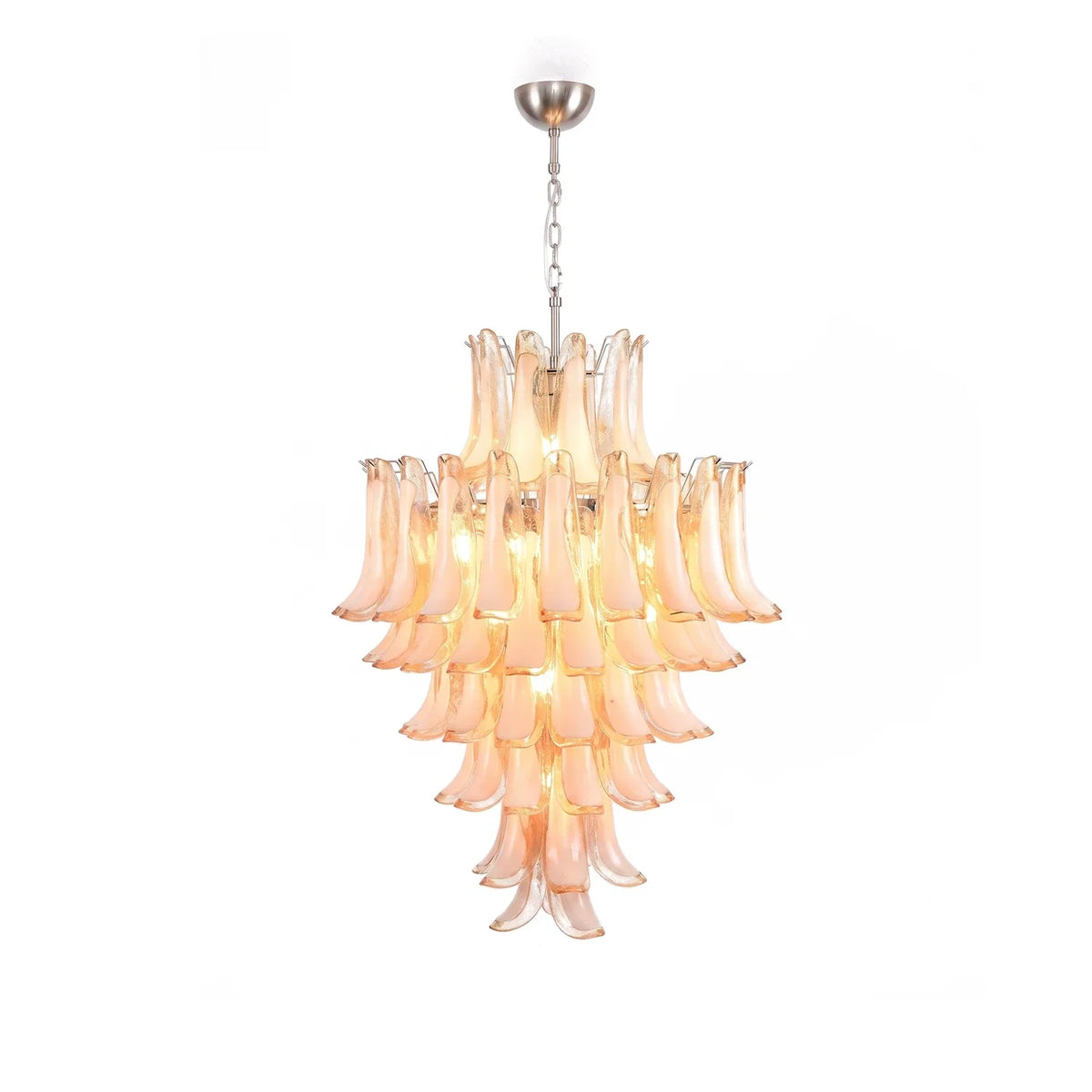 Camellia Glass Petal Chandelier – Glass detail 50