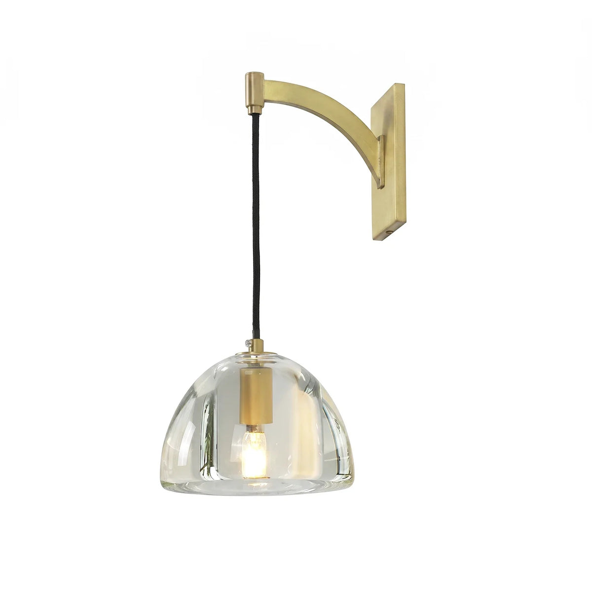 Halden Arched Crystal Wall Sconce – Crystal detail 19