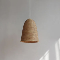 Big Sur Coastal Interior Design Rattan Pendant Light