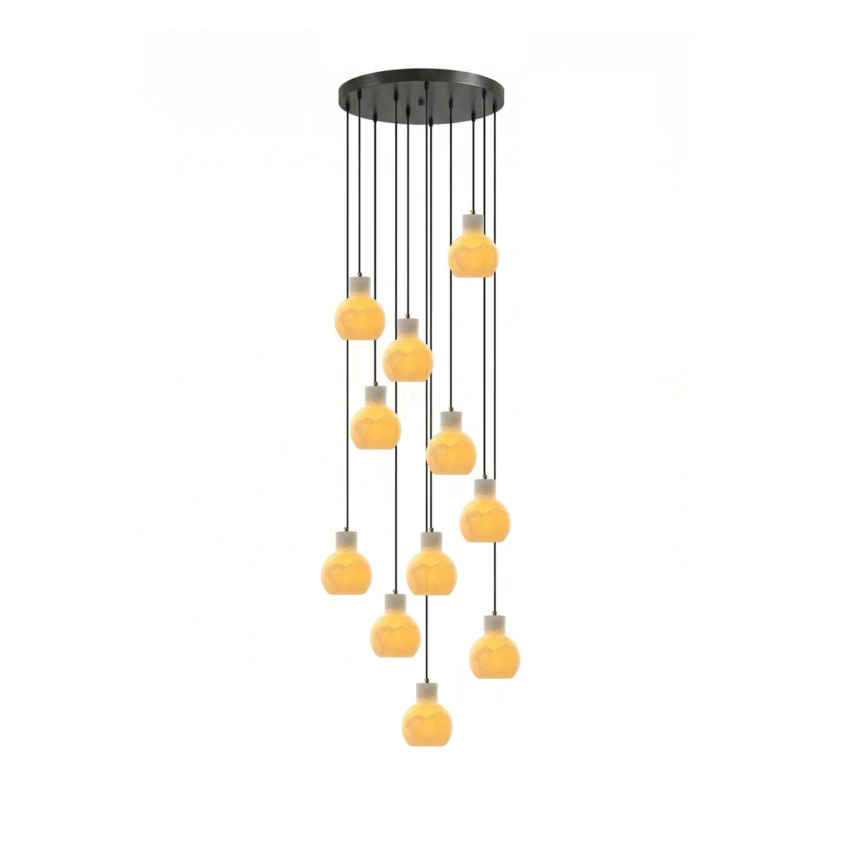 Manon Alabaster Decanter Chandelier – Alabaster detail 15
