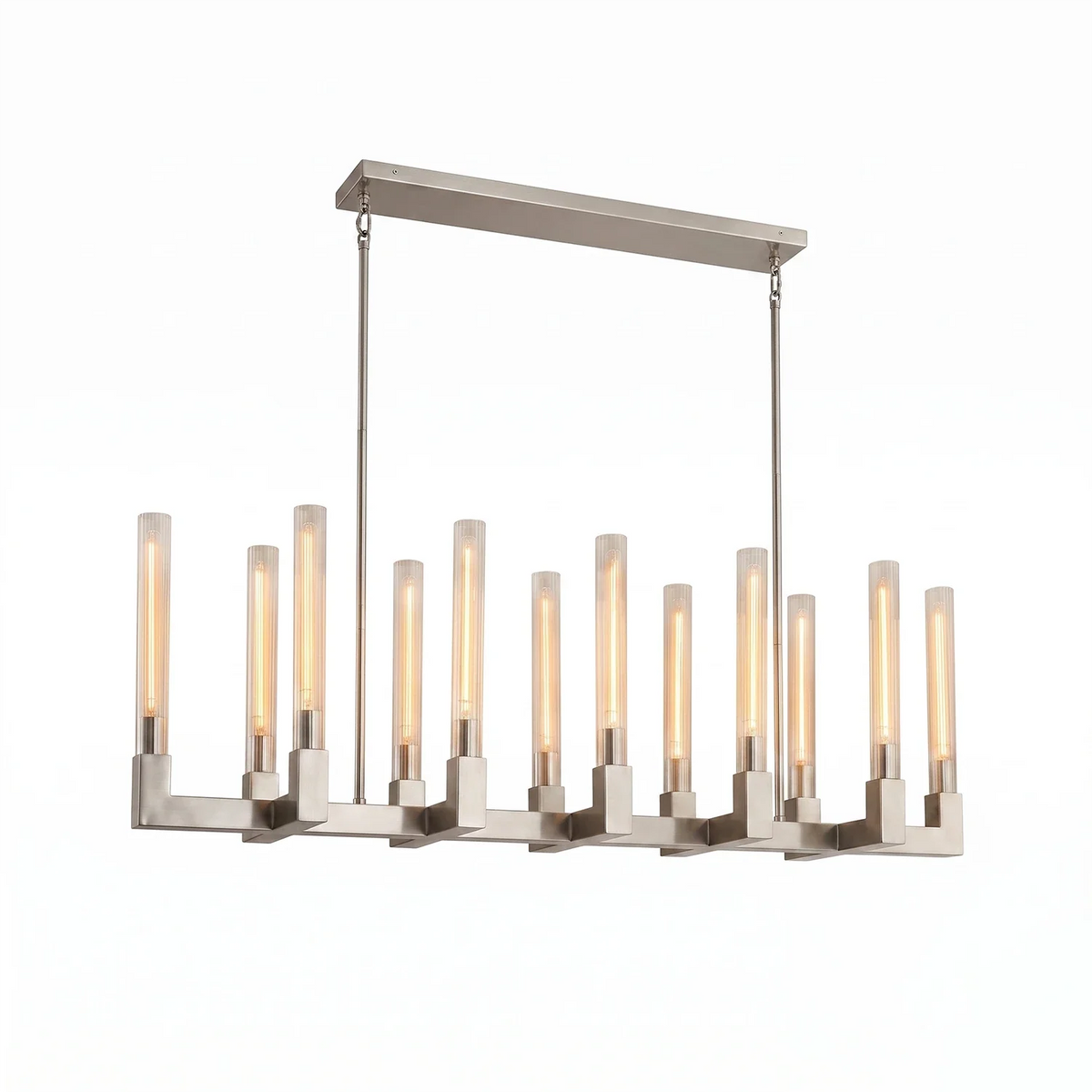 Alden Candle Ring Glass Chandelier – Glass detail 39