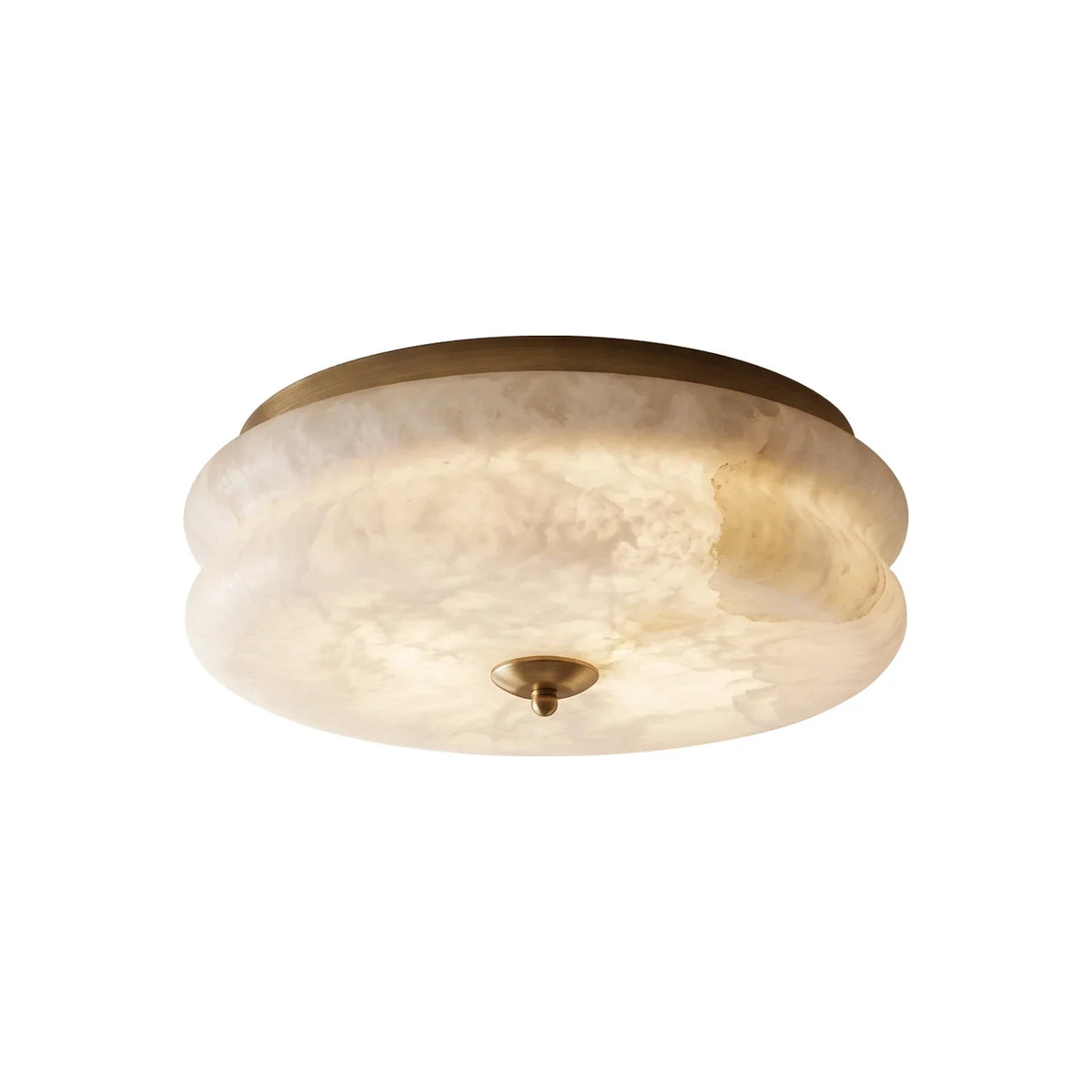 Nimbus Alabaster Flush Mount Ceiling Light – Alabaster detail 16
