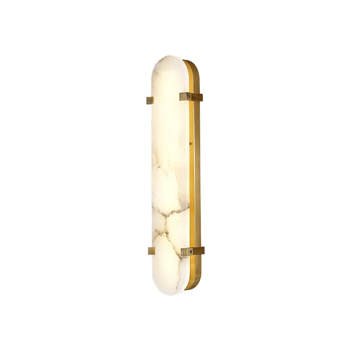 Oval Calla Alabaster Wall Sconce – Alabaster detail 24