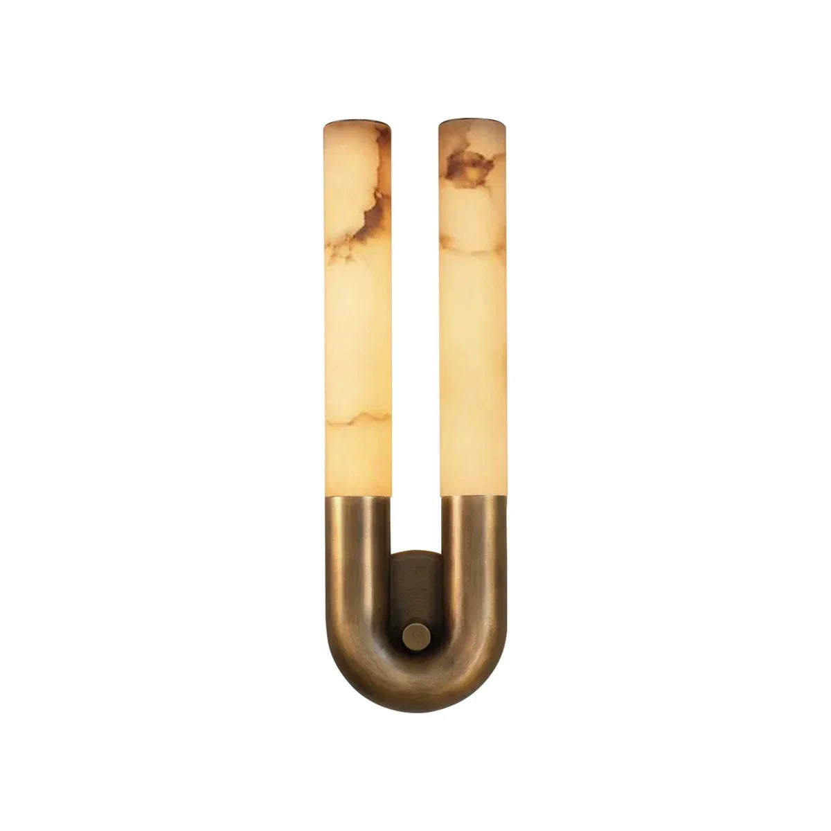 U-Shape Alabaster Arch Wall Sconce – Alabaster detail 14
