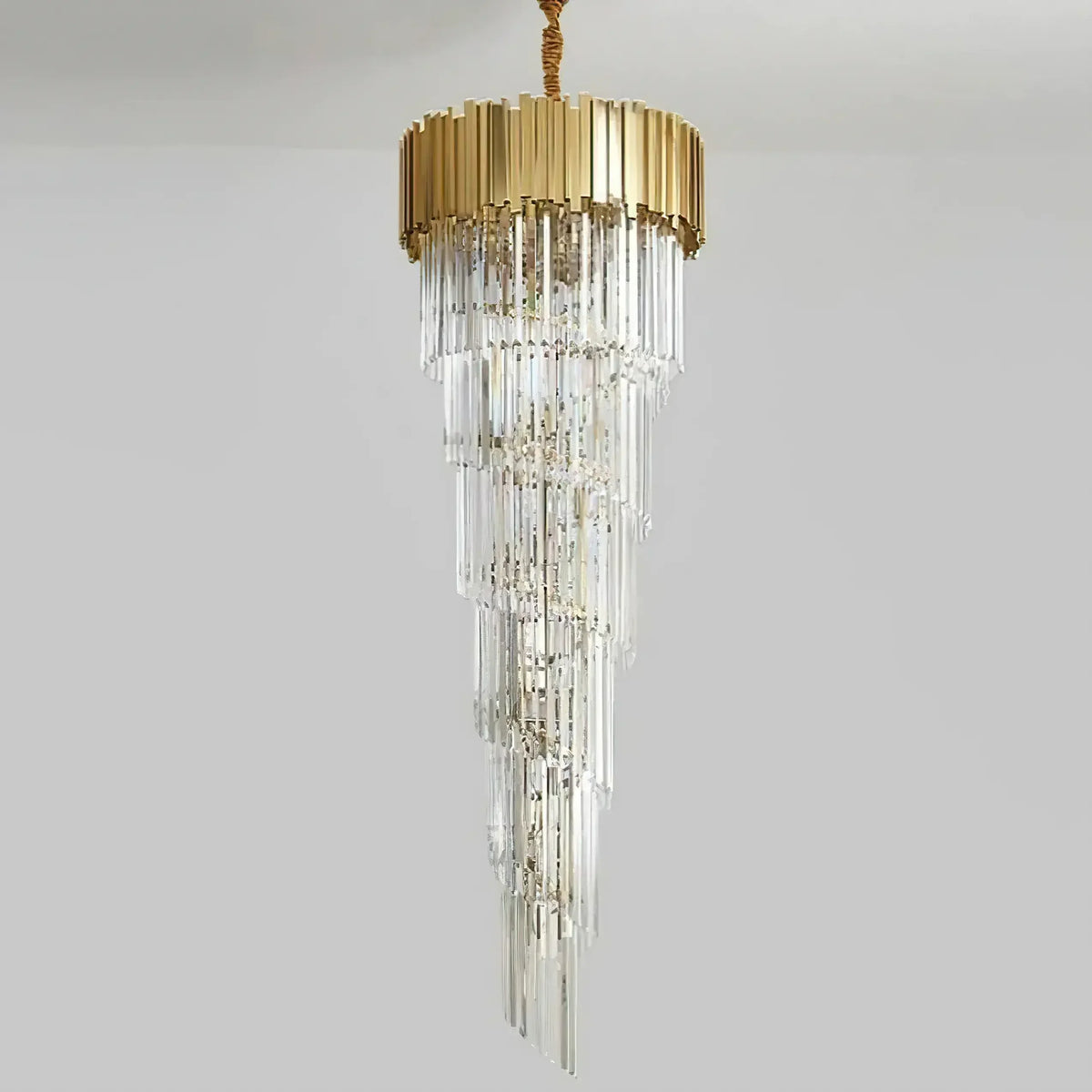 Bourbons Round Steel Chandelier – Steel detail 8
