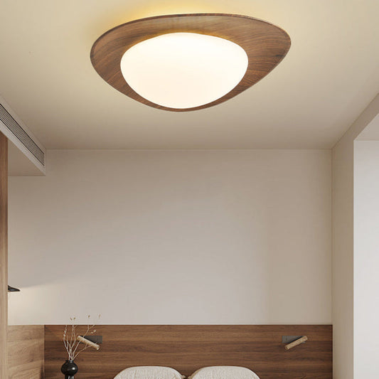 Modern Triangle Flush Mount Ceiling Light