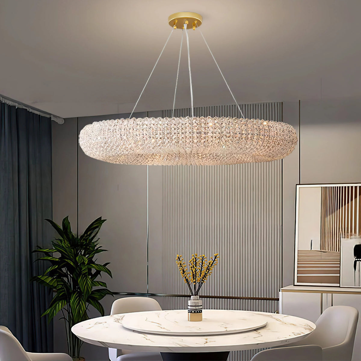 Crystal Smoked Chandelier – Crystal detail 19