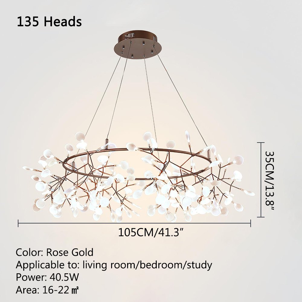 Branch Firefly Chandelier for Living Room – detail 7
