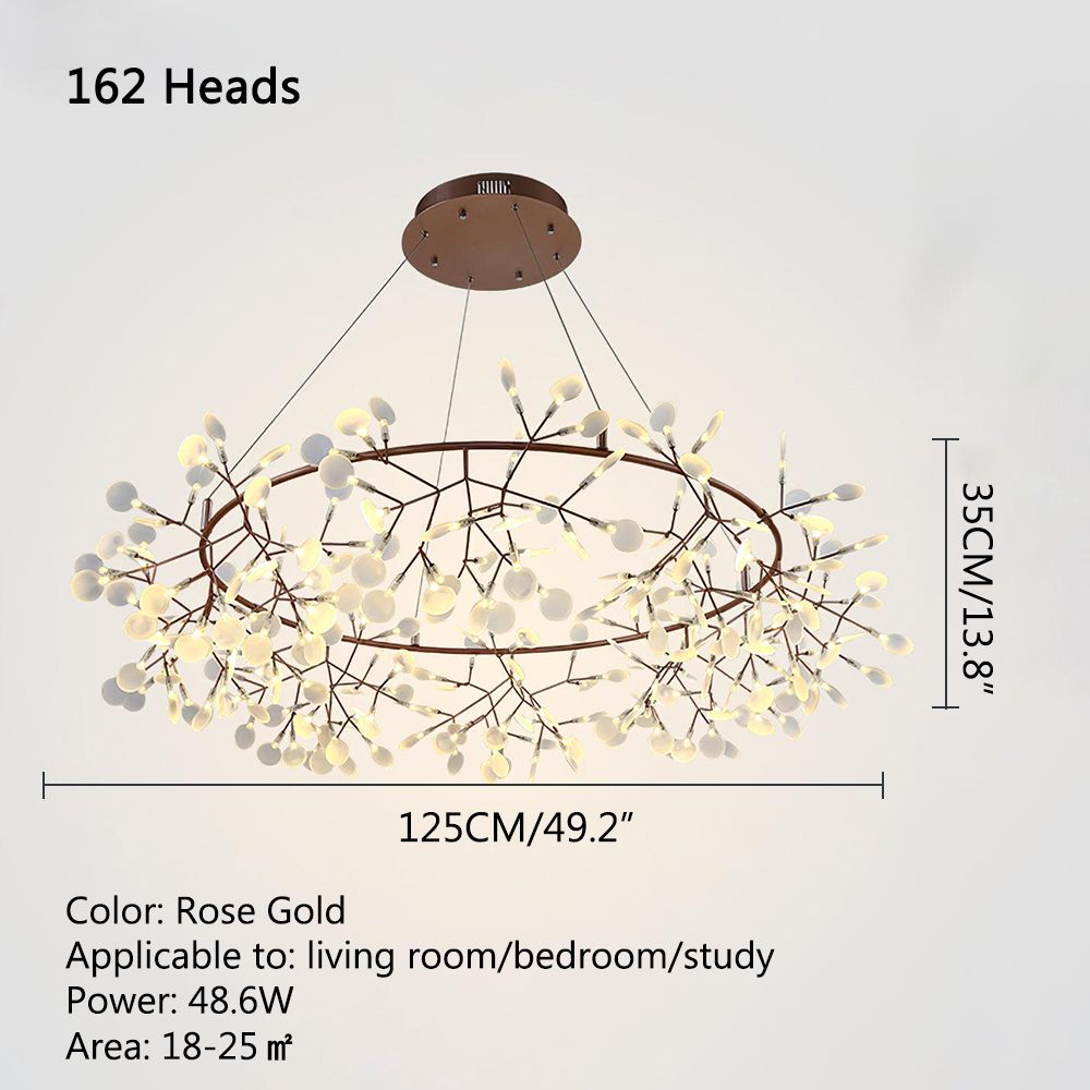 Branch Firefly Chandelier for Living Room – detail 9