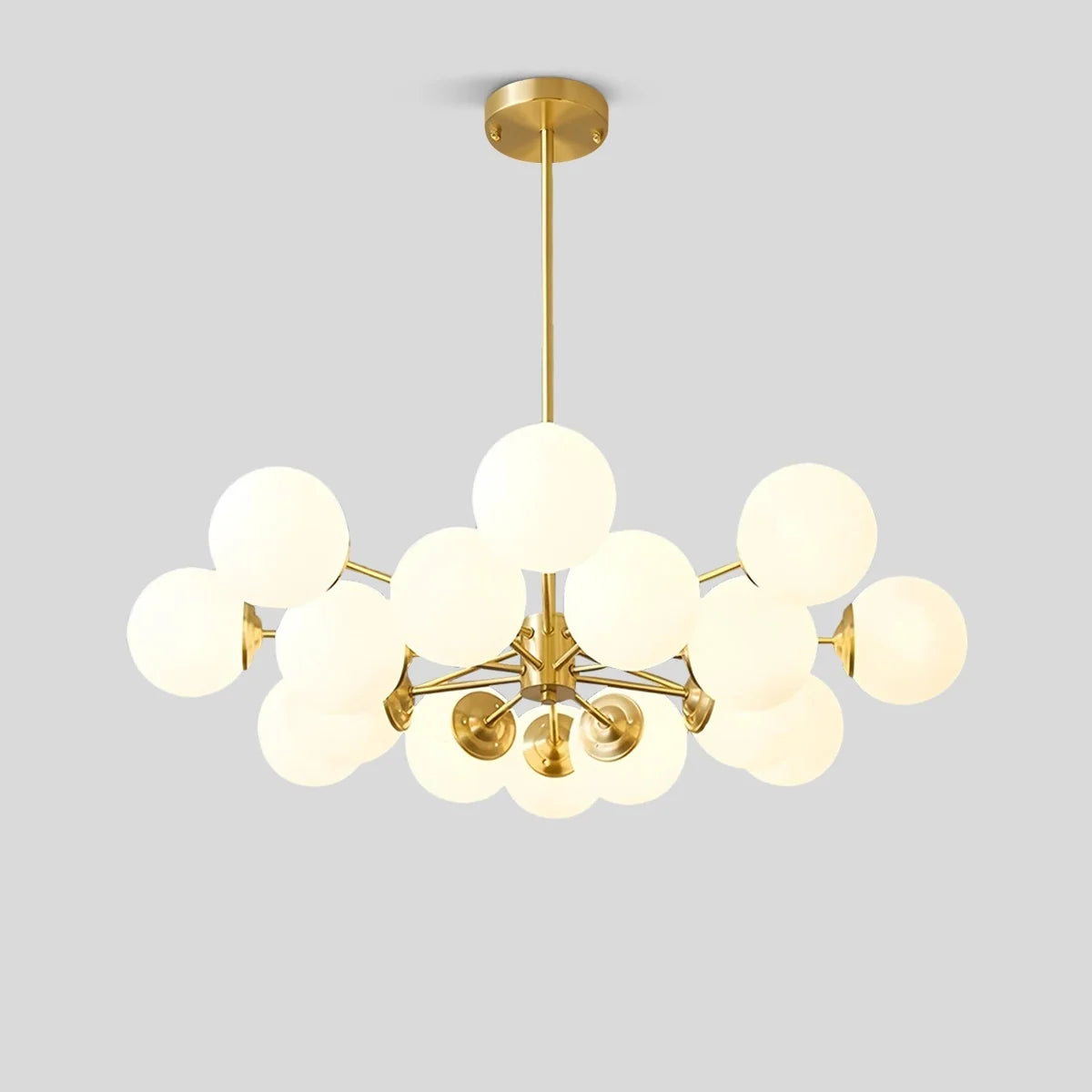 Melanie Glass Bubble Chandelier – Glass detail 17