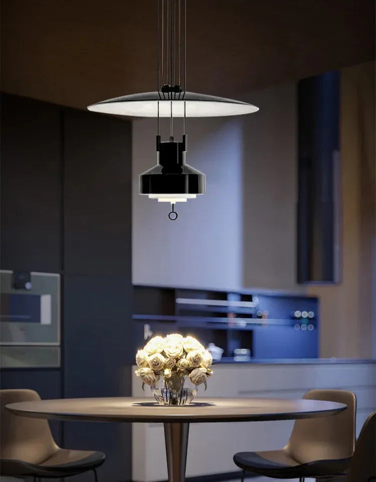 Saliscendi Steel Pendant Light – Steel detail 9