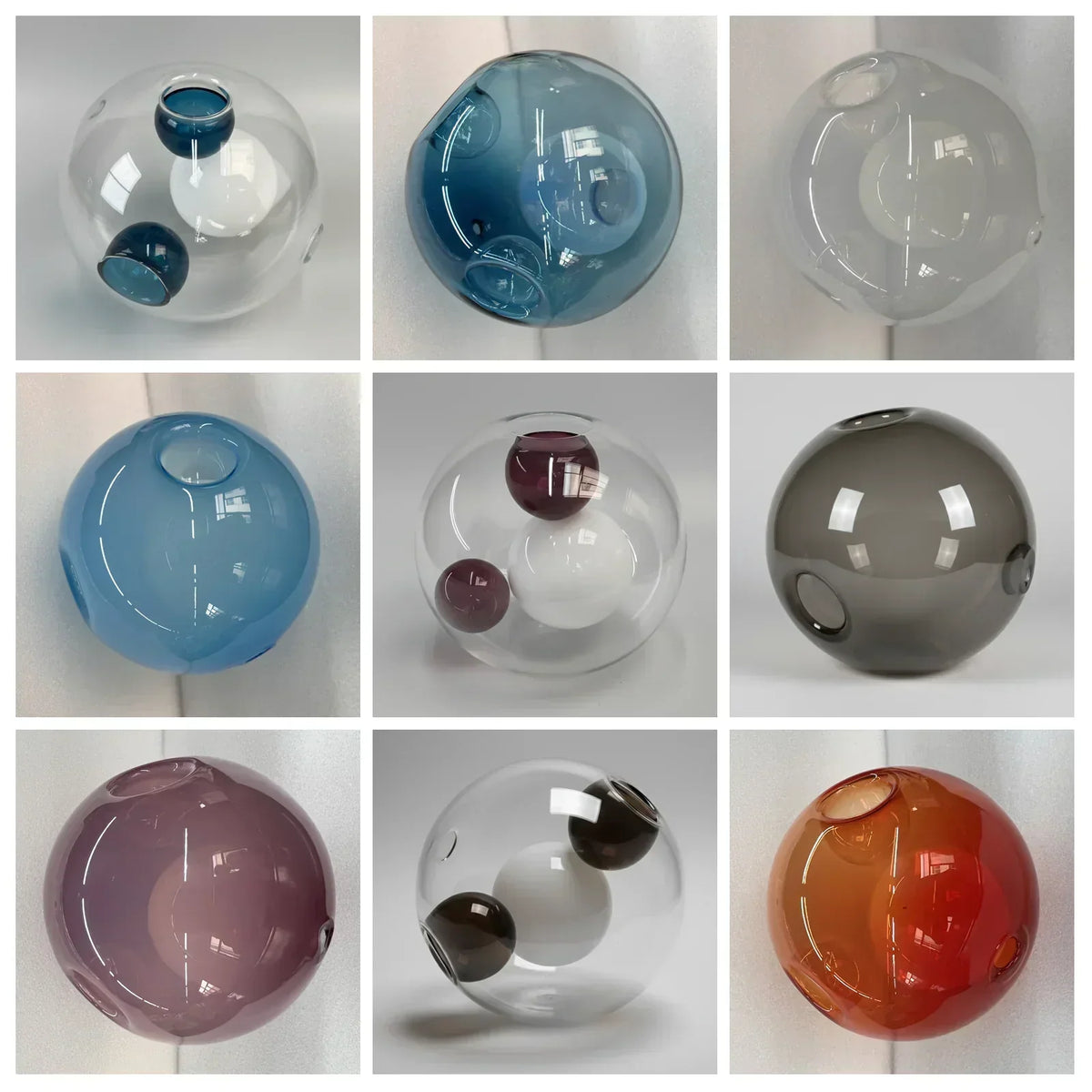 28 Single Glass Pendant Lamp – Glass detail 42