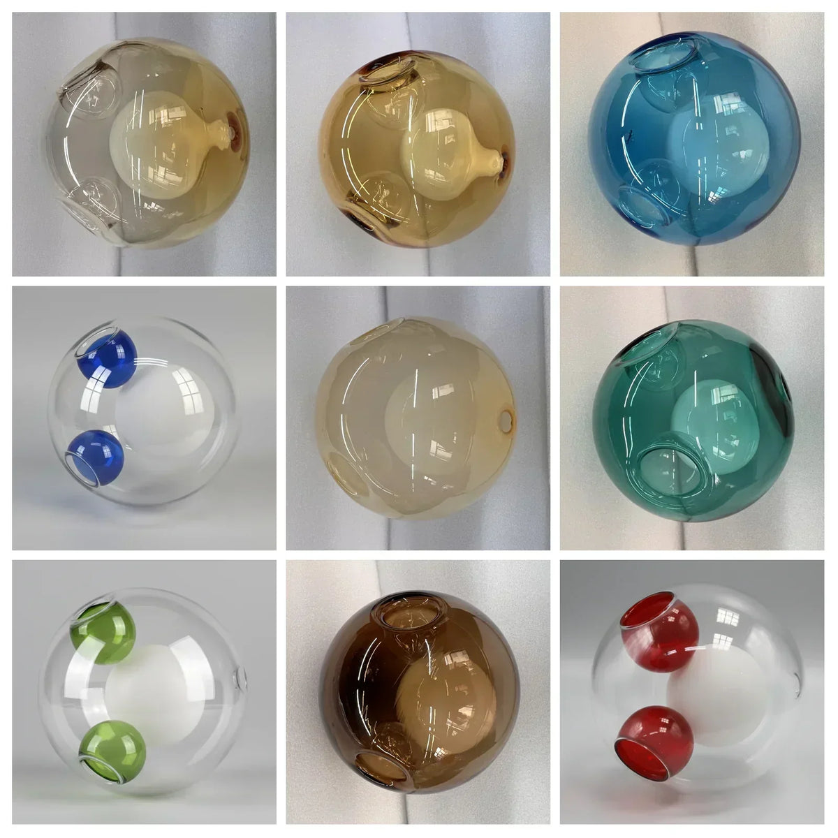 28 Single Glass Pendant Lamp – Glass detail 43