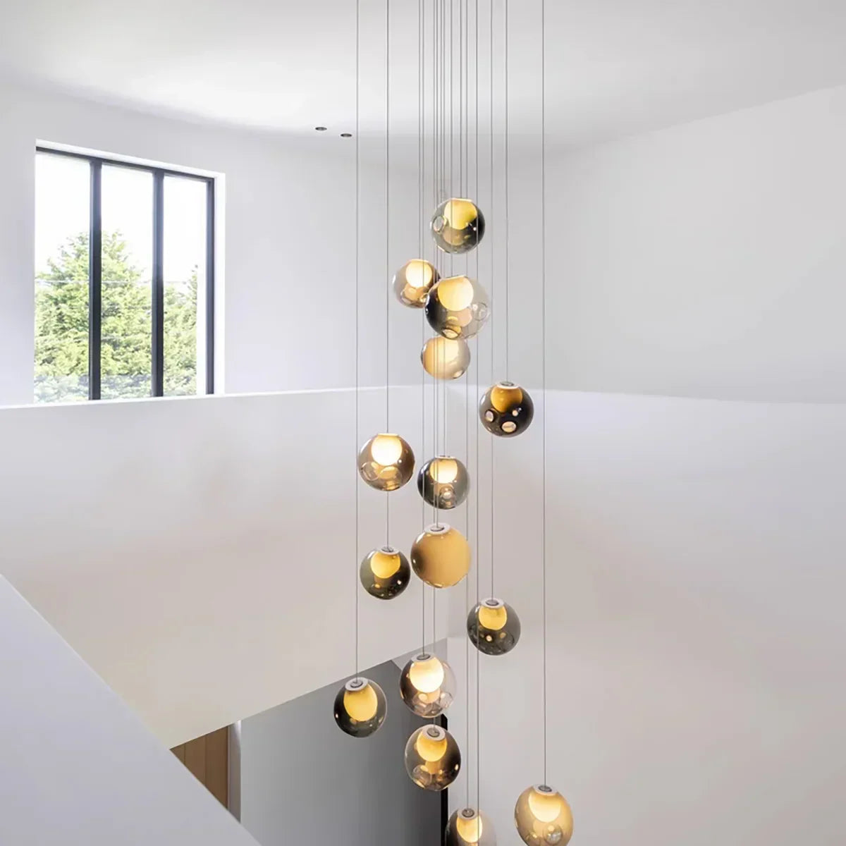 28 Single Glass Pendant Lamp – Glass detail 5