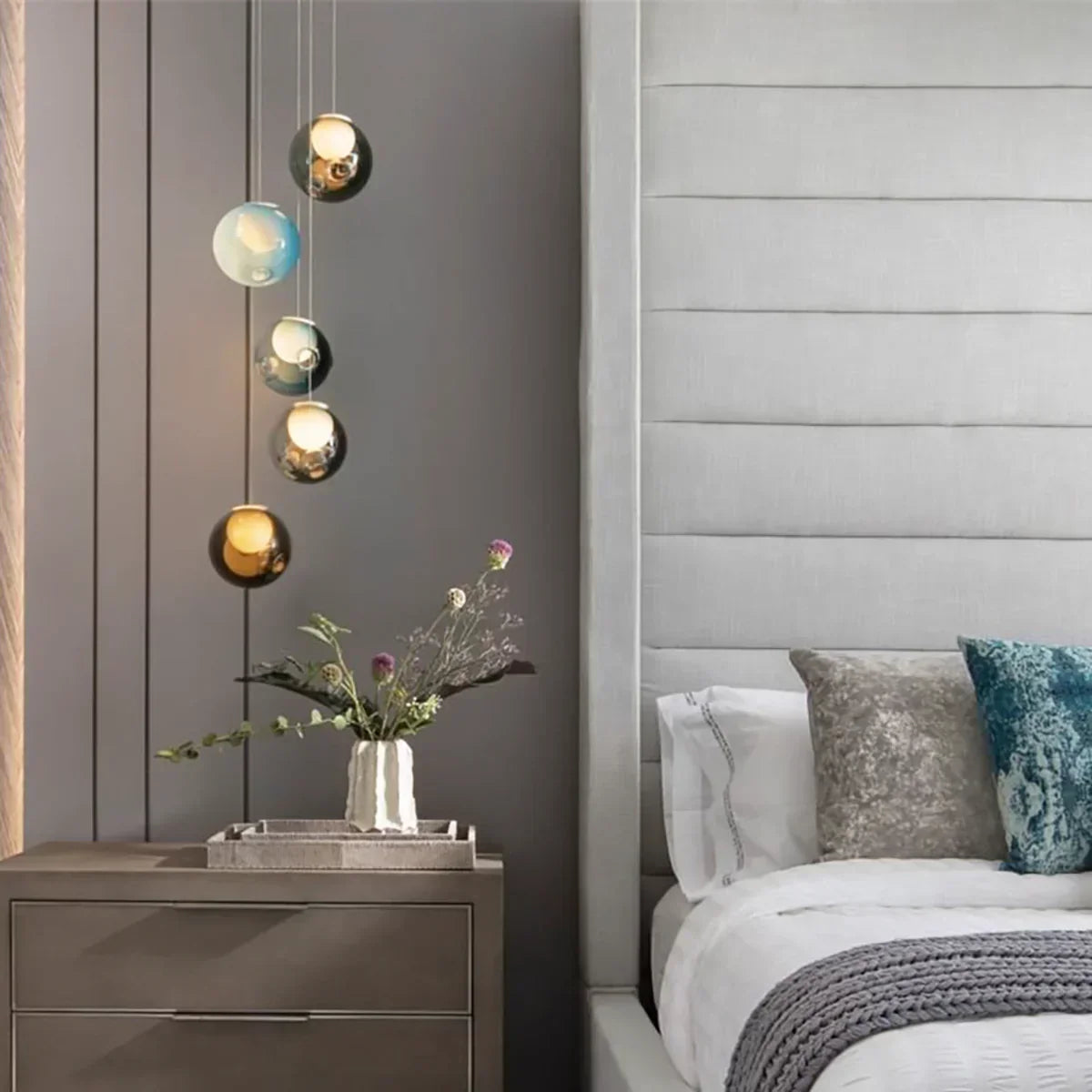 28 Single Glass Pendant Lamp – Glass detail 19