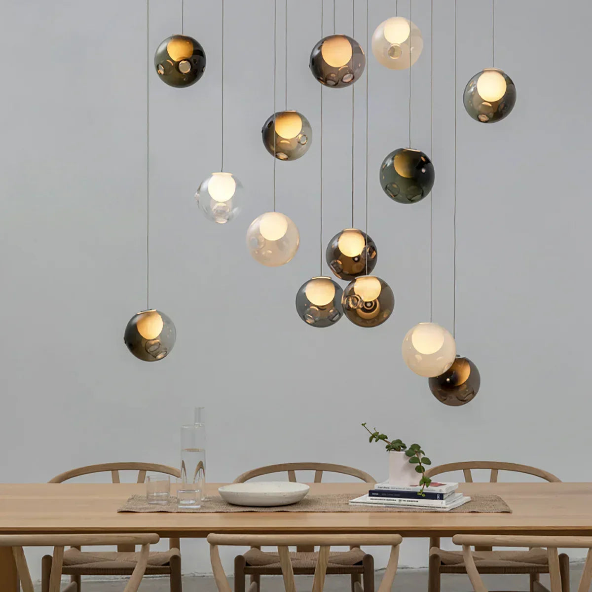28 Single Glass Pendant Lamp – Glass detail 8