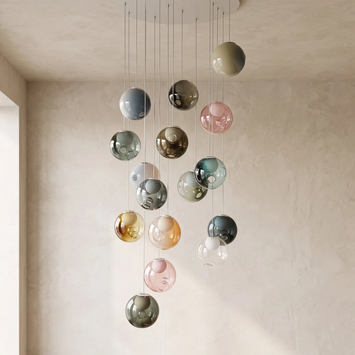 28 Single Glass Pendant Lamp – Glass detail 56