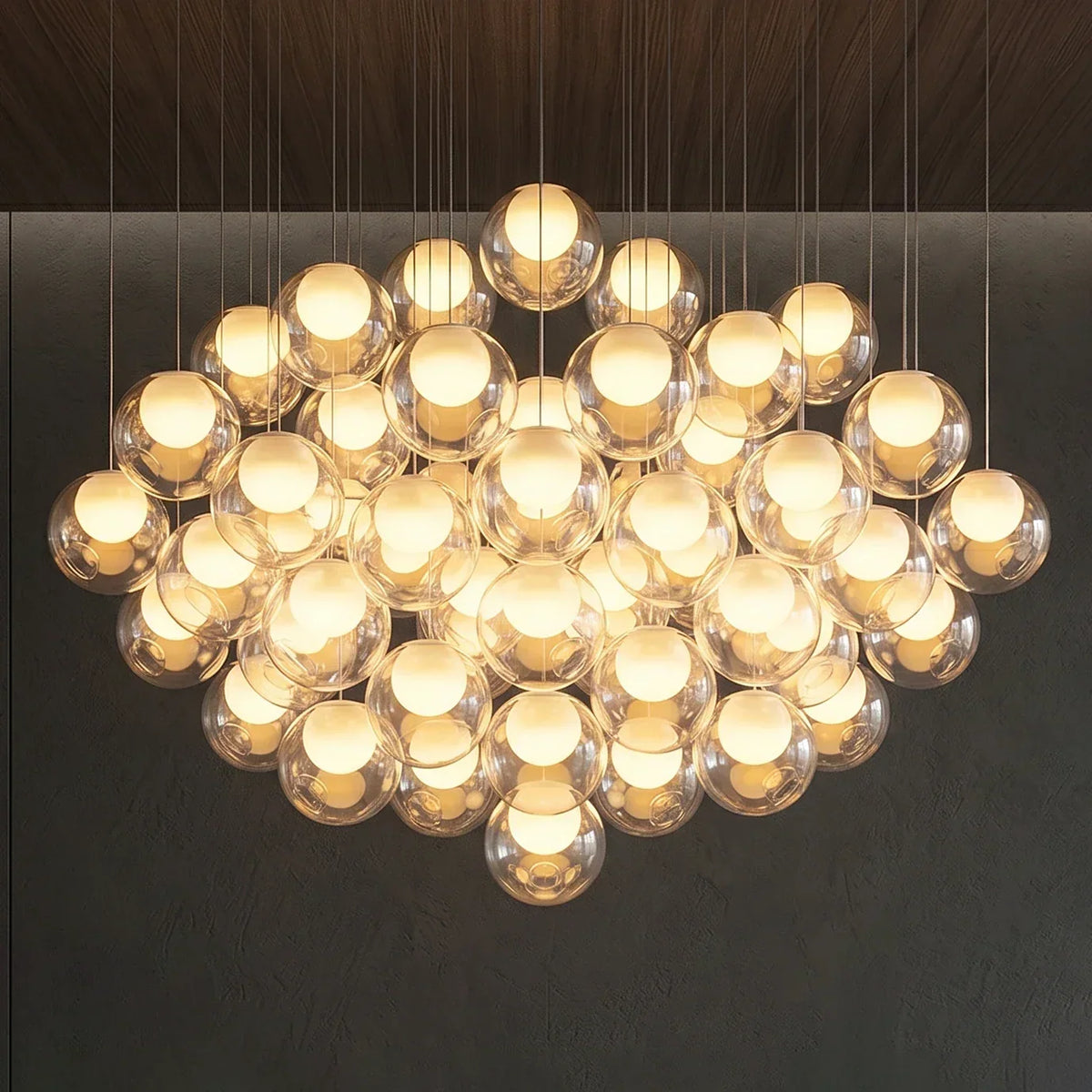 28 Single Glass Pendant Lamp – Glass detail 54
