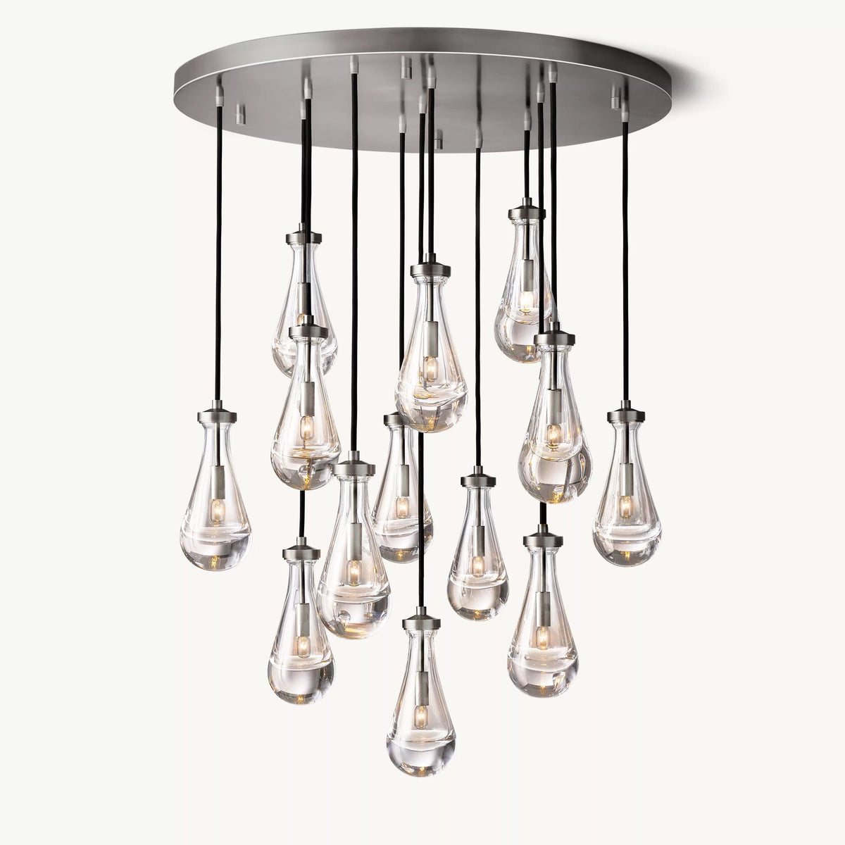 Raindrop Glass Chandelier – Glass detail 35